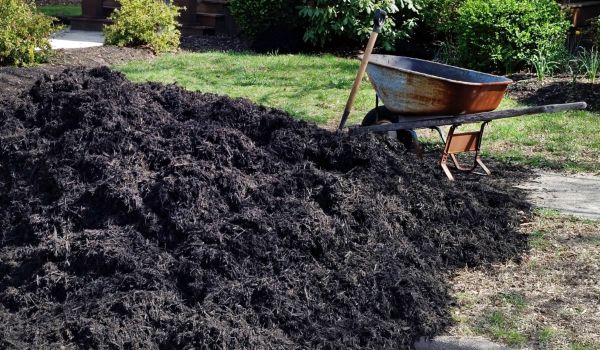 Black Mulch Delivery in Simi Valley